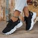 Women's Casual Shoes Classics Style Sneakers Athletic Trainers Outside Sports Running Walking Skateboard Breathable Antislip Low-top Lace Up_desvips.com