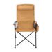 Adjustable 5-Position Folding Chair With Pillow & Armrests - Perfect For Outdoor Camping, Fishing, And Patio Relaxation_desvips.com