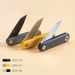 SANRENMU New 325S Pocket Folding 12c27 Blade G10 Handle Mini Key Outdoor Multi-Purpose Knife_desvips.com
