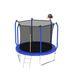 8Ft Basketball Hoop, ASTM Approved Reinforced Type Outdoor Trampoline With Enclosure Net_desvips.com