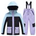 NOKO-Children's Ski Suit Sets For Boys And Girls: Waterproof, Warm, Thickened Snowboard Ski Suit For Winter Outdoors_desvips.com