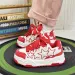 Xiaolangte In Stock Sneakers White Thick Soled Loafers Couples Height Increasing Thickened Casual Sports Star Shoes For_desvips.com