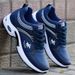 Fashion Black White Men's New Running Men Breathable Sneakers Light Weight Cushion Tennis Shoes Male's Trainers_desvips.com