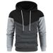 New Color Block Fashion Sweatshirt Men's Casual Sports Top_desvips.com