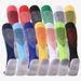 High-Performance Football Socks With Terry Cushion - Long Knee-High Sports Socks For Kids & Adults, Anti-Slip & Sweat-Wicking, Stripe Design_desvips.com