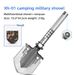 Military Outdoor Folding Digging High Carbon Steel Engineer Fishing Tool Camp Spade Portable Car Camping Shovel_desvips.com