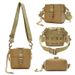 New Miscellaneous Slingshot Marbles Mud Balls Storage Portable Molle Camouflage Tactical Waist Recycling Bag_desvips.com