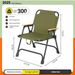 Outdoor Camping BBQ Kermit Thickened Portable Fishing Folding Home Balcony Backrest Chair_desvips.com