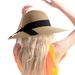 Unbeatable Quality Women's Beach With Wide Sun Grass Shade, Travel Brim, Bow Hat Suitable For Fishing, Hiking, Camping_desvips.com