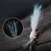 WEIHE 5pcs Fly Fishing Bait Lure Kit Fly Fishing Hook Combo Lifelike Fly Hooks With Feather And Metal Spoon Pesca_desvips.com