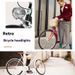 Bicycle Mountain Bike USB Rechargeable 3LED Light Front Lighting Riding Gear_desvips.com