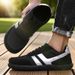 Tenis De Hombre Wide Toe Box Barefoot Minimalist Breathable Comfortable Outdoor Walking Shoe Sports Casual Blue Shoes_desvips.com
