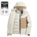 90 Liner Detachable 3-in-1 Graphene Thermal Winter Outdoor Down Jacket For Men And Women Waterproof Windbreaker_desvips.com