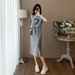 European Fashion Sports Suit, Summer 2025 New Style, Loose Casual, Age-reducing, Trendy Short-sleeve Two-piece Set With_desvips.com