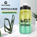Cycling Water Bottle 620ml Food Grade Leak-proof Fitness Running Camping Hiking Sports Kettle Bike Bottle Cage_desvips.com