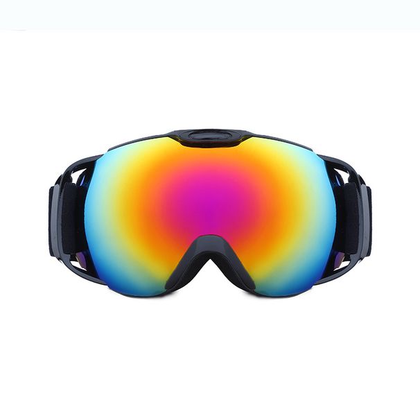 Ski Goggles Outdoor Motorcycle Riding Gear Mountaineering Protective Glasses / Double-Layer Anti-Fog HX05 With Handle_desvips.com