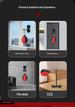 Home Hanging Boxing Reaction Training Pear Shaped Bouncy Ball Speed Ball_desvips.com