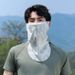 Nylon Men's Sun Protection Gaiter, Thin Ice-feel UV Protection, Women's Summer Neck Protector And Face Mask_desvips.com
