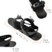 Outdoor Mini Short Ski Shoes Snowboard Winter Travel Portable Ice Skates Snow Boots_desvips.com