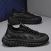 Summer Work Non-Slip Slip-On Sock Men's Sports Casual Mesh Breathable Trendy Shoes_desvips.com
