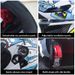 Rider Helmet Motorcycle Men's All Season Dual Lens Large Tail Helmet Bluetooth Motorcycle Rider Full Face Helmet_desvips.com
