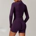 New Seamless Stand Collar Zipper Yoga For Women, Windproof Slim Fit Warm Top, Sports Running Jacket 77_desvips.com