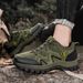 Outdoor Climbing Shoes Men's Grip Anti-slip Shock Absorption Lightweight Breathable Hiking Shoes For Trekking Traveling Professional Sports_desvips.com