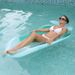Ombre Color Inflatable Lounge Chair - Dual-Sided Backrest & Breathable Mesh Foldable Pool Float For Adults 180cm Quick-Dry & Heavy-Duty_desvips.com