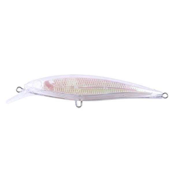 10pcs Unpainted Minnow Lure 11cm 11.6g, DIY Blank Body Wobbler, Realistic Jerkbait For Bass Pike Custom Painting Tackle_desvips.com