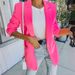 Women's clothing autumn and winter long-sleeved small suit OL temperament professional slim top small suit jacket_desvips.com