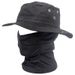 Women Men Hiking Fishing Boonie Hat Outdoor Sport Sun UV Protection Neck Face Camouflage Adjustable Bucket Caps And Mask_desvips.com