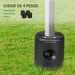Pack De 4 Pesos Para Carpas Plegables Soportes Rellenables Con 8,7 Kg De Agua O 12 Kg De Arena Ø21,5/24x25,5 Cm_desvips.com