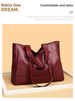 Large-capacity Tote Bag Women's 2025 New Trendy High-end Fashion Versatile Commuter Handbag Shoulder Bag_desvips.com