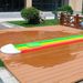Inflatable PVC Water Slide With Sprayer Outdoor Slip Slide For Kids Adults Double Lane Splash Pool Wave Board Included_desvips.com