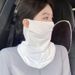 UPF50+ UV Face Mask With Neck Cover - Ice Silk Sun Protection For Golf & Cycling Breathable Outdoor Face Veil With UV Protection_desvips.com
