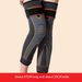 Warm Mugwort Kneepads, Heating Leg Guards, Meniscus Heating Moxibustion, Cold Leg Bandages, Dance Kneepads, Elderly Socks_desvips.com