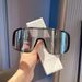 Unisex Outdoor Mountaineering Skiing Windproof Insect-Proof Large Frame Night Vision Cycling Goggl Integrated_desvips.com