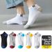 Men's Short Cotton Socks Breathable Low Cut Boat Socks Odor Resistant Sweat Absorbent Summer_desvips.com