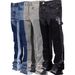 Men's Retro Straight Fit Jeans, Streetwear Baggy Denim Pants, High Elastic Comfort_desvips.com