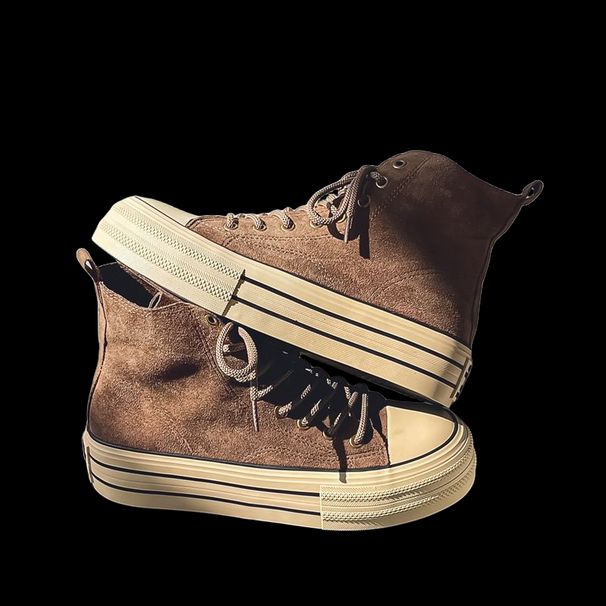 Fashion Far Wave Tide 2023 Meridian High-top Men's Students Versatile Thick-soled Anti Cowhide Board Shoes Men_desvips.com