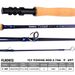 Lightweight Four Sections 9 Feet 3.3m Wt 8wt Carbon Stream Fly Fishing Rod_desvips.com