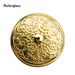 Golden Luxury Flower Round Handle Fashion Walking Stick For Party Decorative Walking Cane Elegant Knob Crosier Knob 93cm_desvips.com