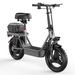 Toofly GQ8 Electric Scooter With Seat,250 W Motor, 48 V 15 Ah Battery, 14 Inch City Road Tyres_desvips.com