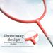 Carbon Fiber Badminton Racket Offense Defense Balanced Playing Style Advanced Competition Wholesales Single Racket_desvips.com