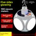 Solar Soccer Camping Light Five-Sided Luminous Foldable Long Endurance Rechargeable Emergency LED Bulb Lamp For Home Outdoor_desvips.com