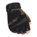 Caiying Tactical Half-Finger Gloves For Mountaineering, Autumn And Winter Outdoor Fitness, Breathable, Non-Slip, Protective, Cycling, Fingerless_desvips.com