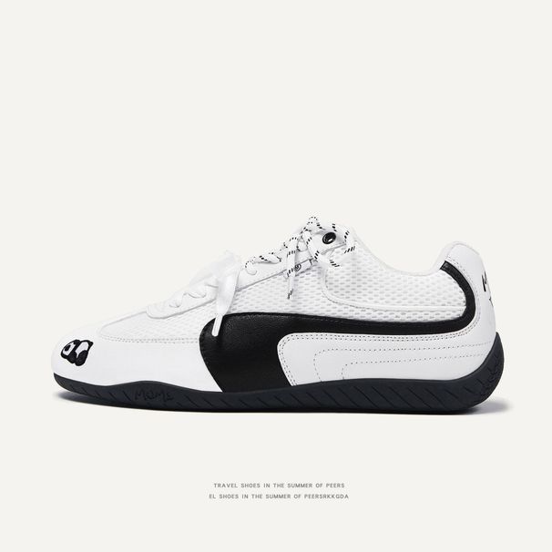 2025 Autumn New Thick Soled Dad Student Mesh Breathable Casual Sports Live Broadcast Versatile Men's Shoes_desvips.com
