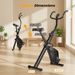 IScooter YZJ-508 Magnetic Exercise Bike – 1.6kg Flywheel, Electronic Display, 150kg Max Load – Home Aerobic Equipment_desvips.com