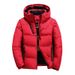 Hiking Clothings Winter Outdoor Cotton Coat Men's Short Hooded Thick Warm Men's Jacket Men's Youth Casual Cold Proof Clothing_desvips.com
