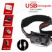 Multifunctional Strong Light Sensor Headlamp: IPX Waterproof And Shockproof, 8-Mode Lighting, USB Fast Charging, A Great Lighting Helper For Outdoor_desvips.com